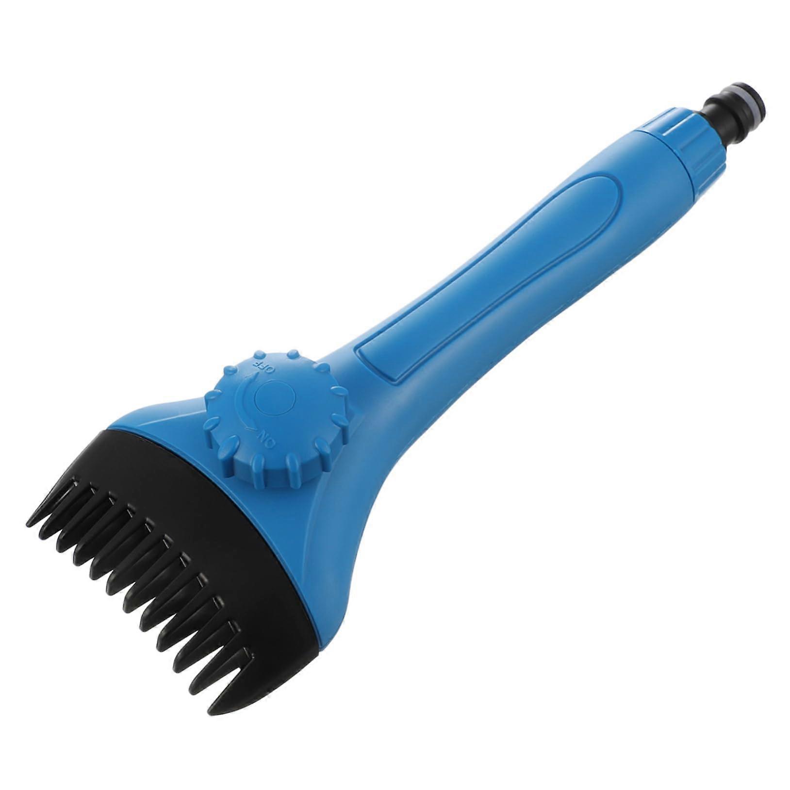 Pool Cleaning Brush with Easy Flow Control for Spa and Swimming Pool Vacuum Filter Maintenance