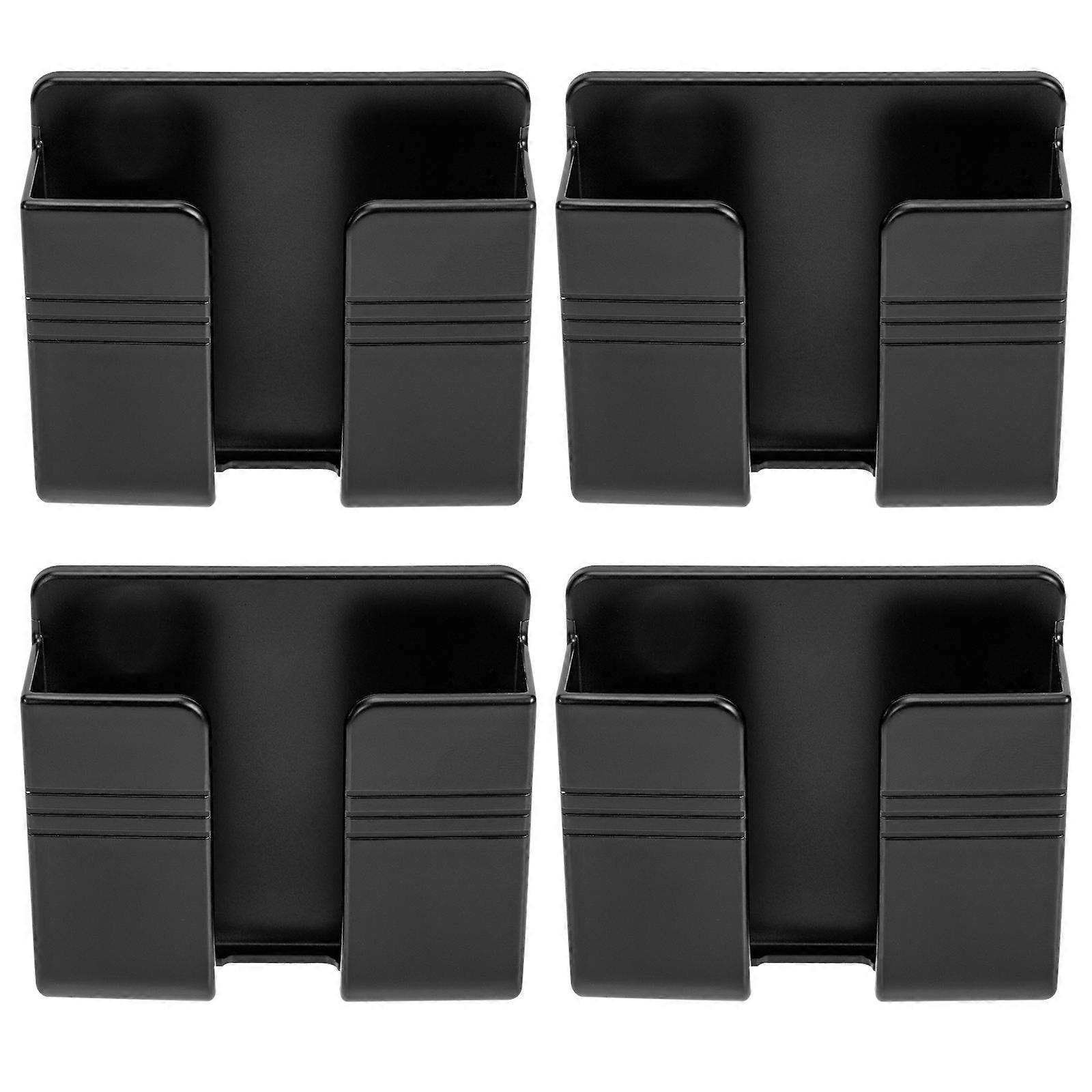 Wall Mount Phone Holder Remote Control Storage Holder 4Pcs