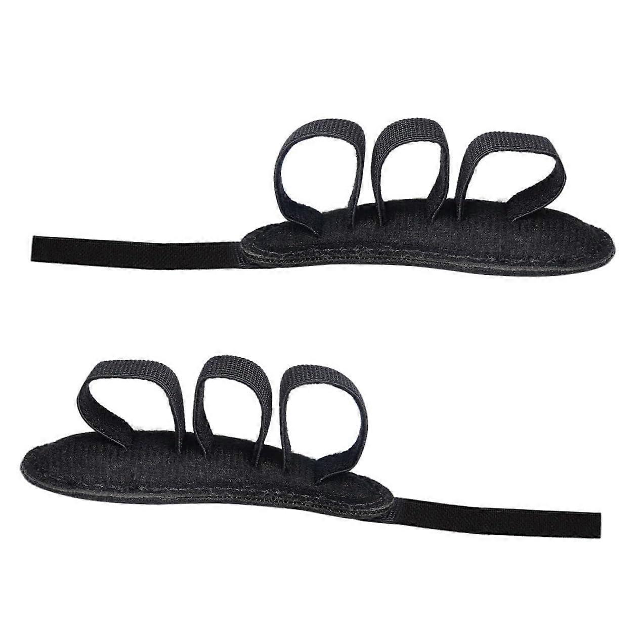 2Pcs Adjustable Toe Separator and Bunion Corrector with Reusable Gel for Foot Alignment