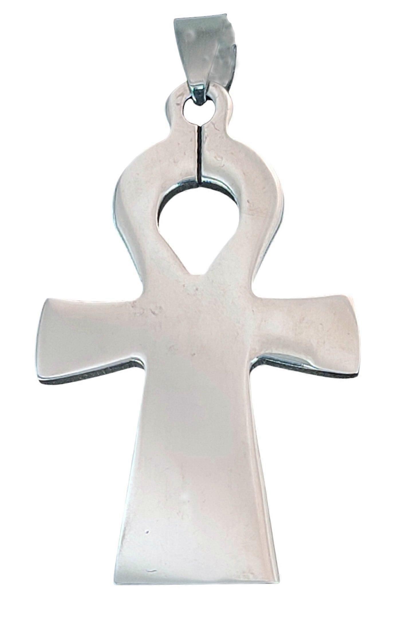 Pendant 10 Ankh - Stainless Steel