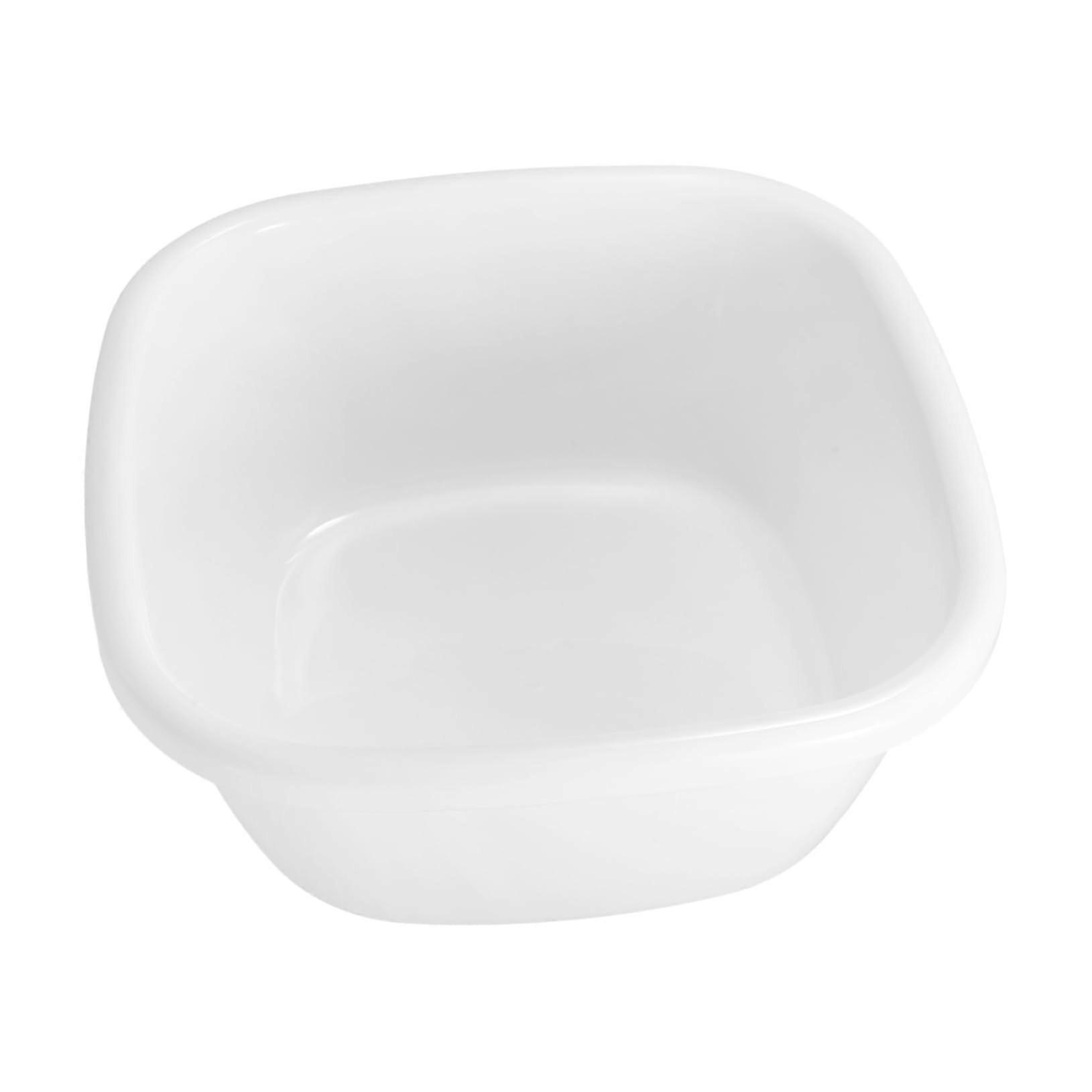 Large Plastic Washing Basin for Laundry Vegetables Face Clothes Foot Soak MultiPurpose Durable