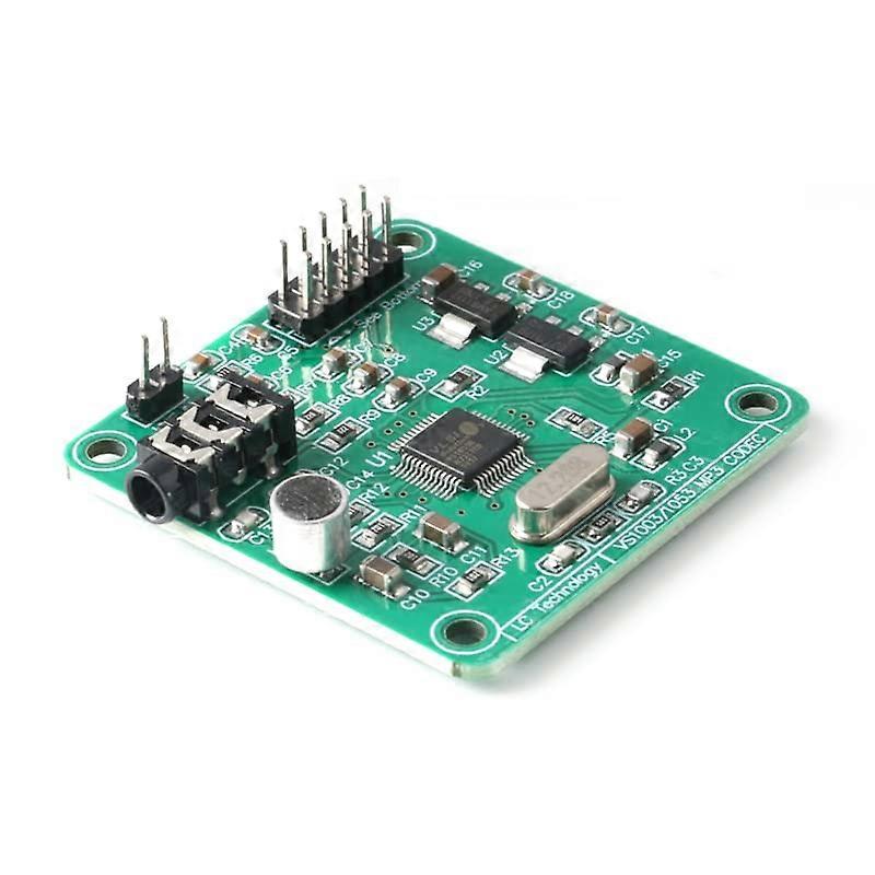 VS1053 MP3 Audio Decoder Board with Microphone, SPI Player Module for AVR Recording and Playback