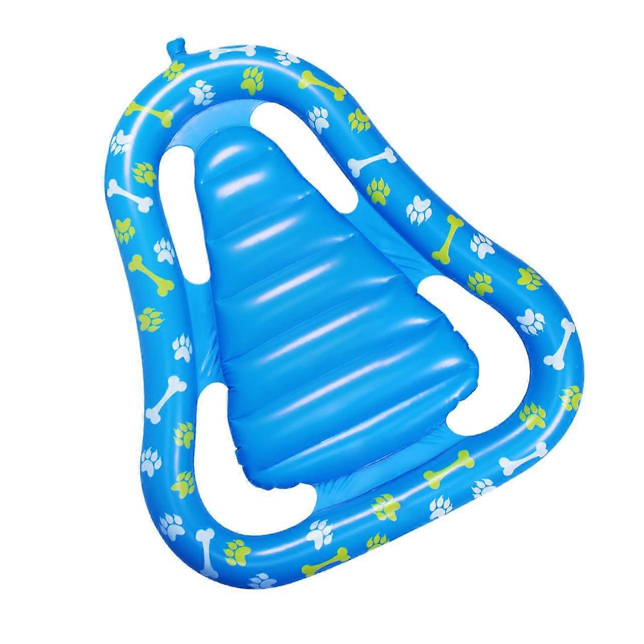 Avocado Dog Pool Float Inflatable Pet Float with Dual Air Chambers for Pool Lake Pond Use