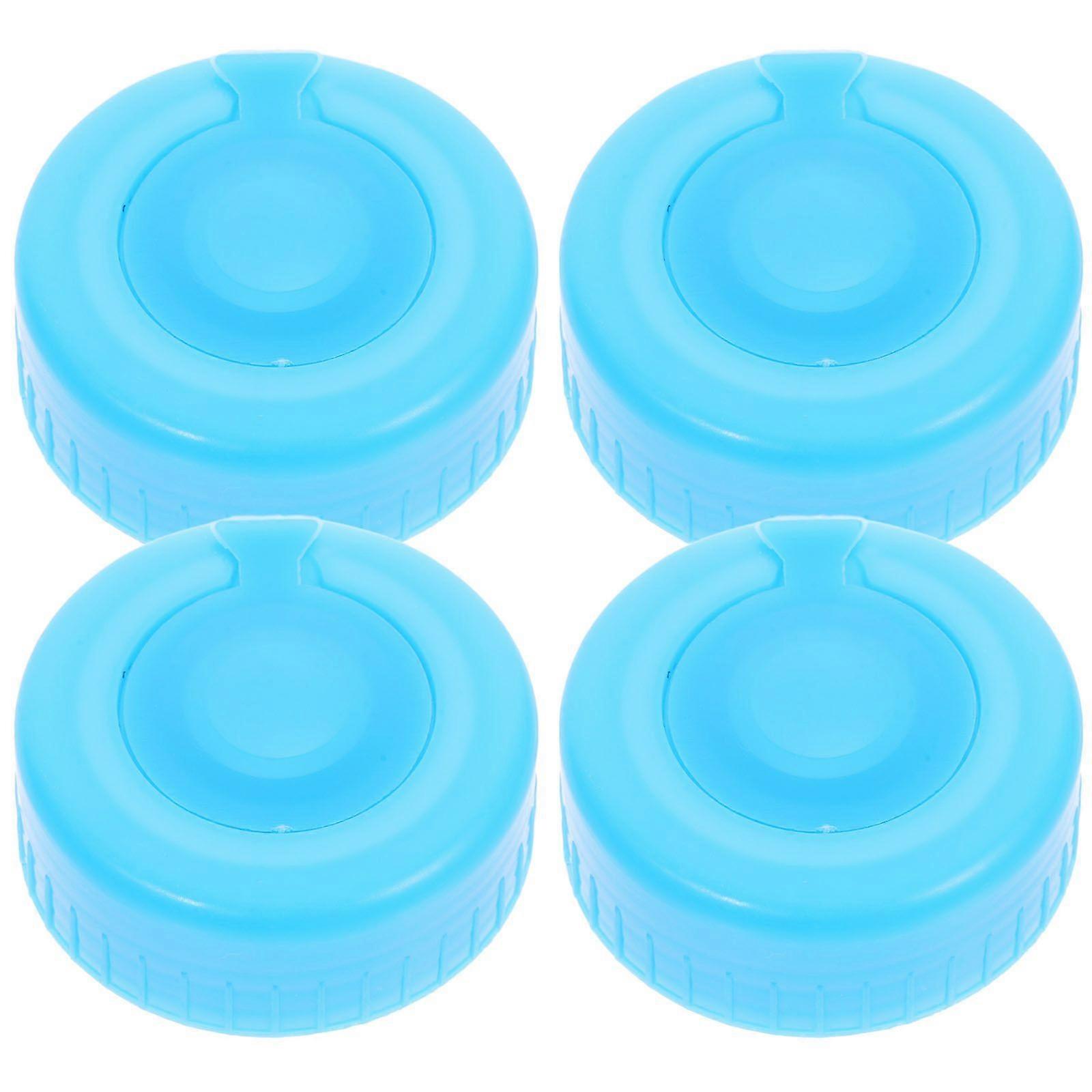 4pcs Water Jug Reusable Caps Replacement Cap Lids Water Bottle Caps Replacement