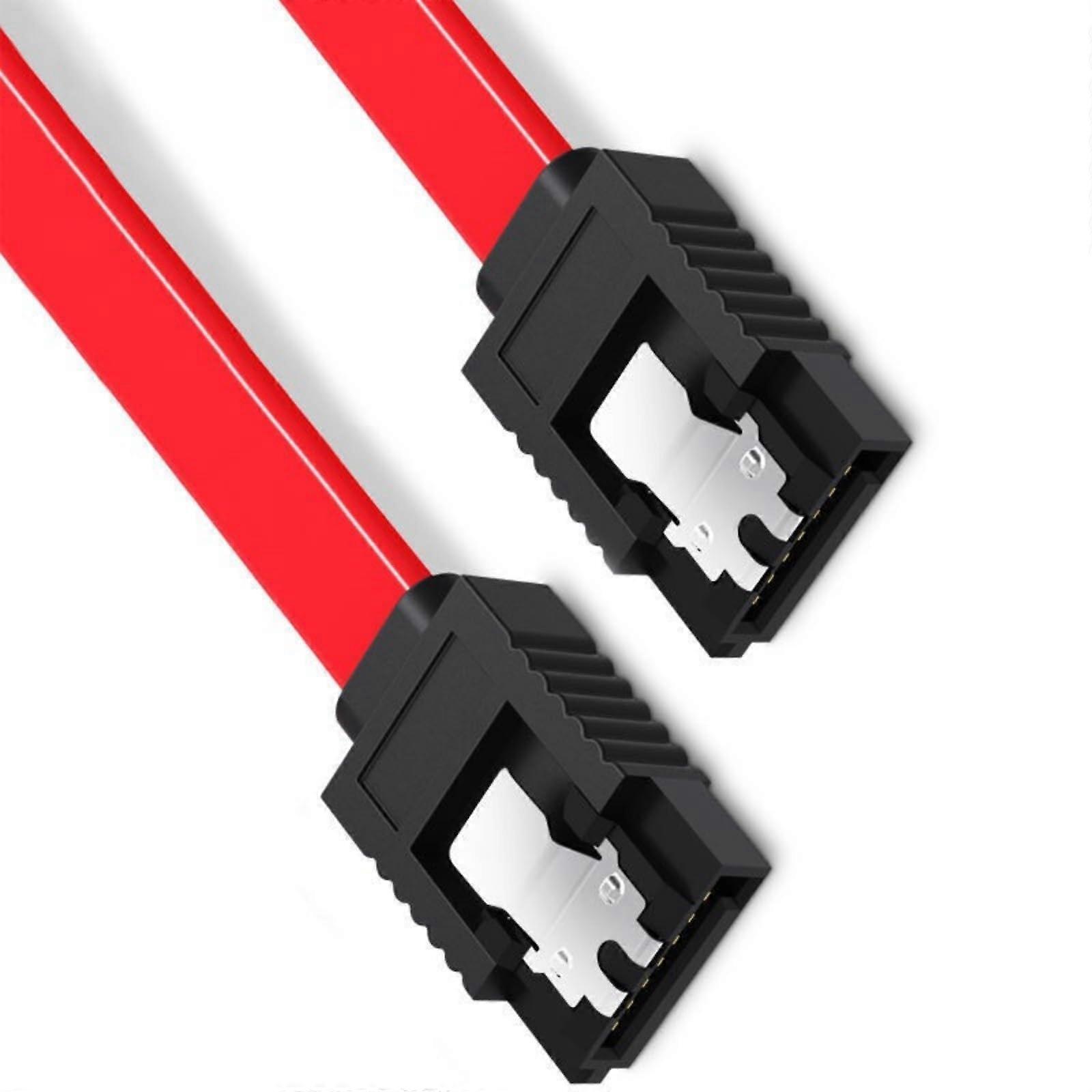 SATA III 7Pin Right Angle Locking Cable with Latch for Speed PC and Server Storage Upgrade