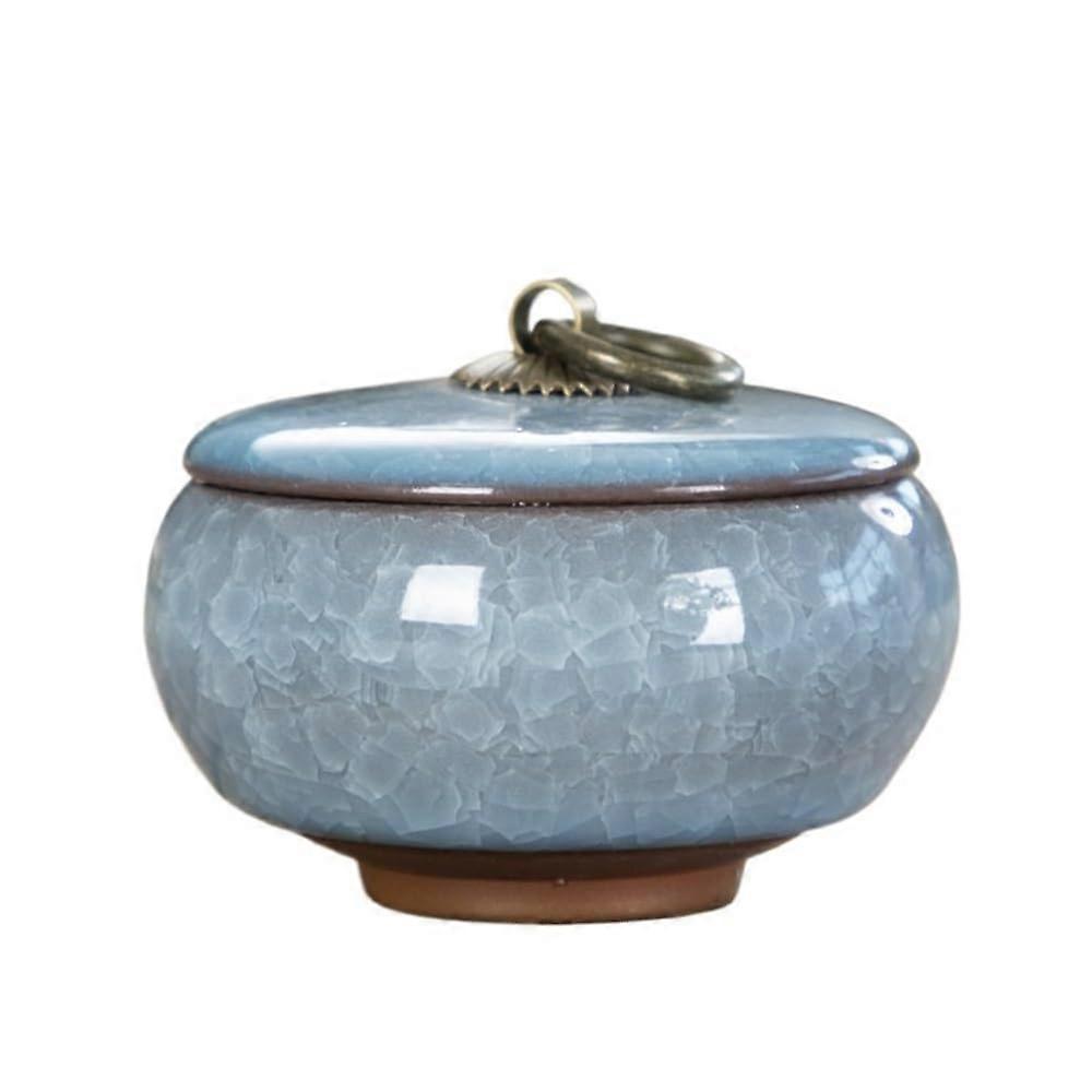 Butter Dish Crackled Yellow Ceramic Butter Keeper with Elegant Lid for MultiPurpose Storage