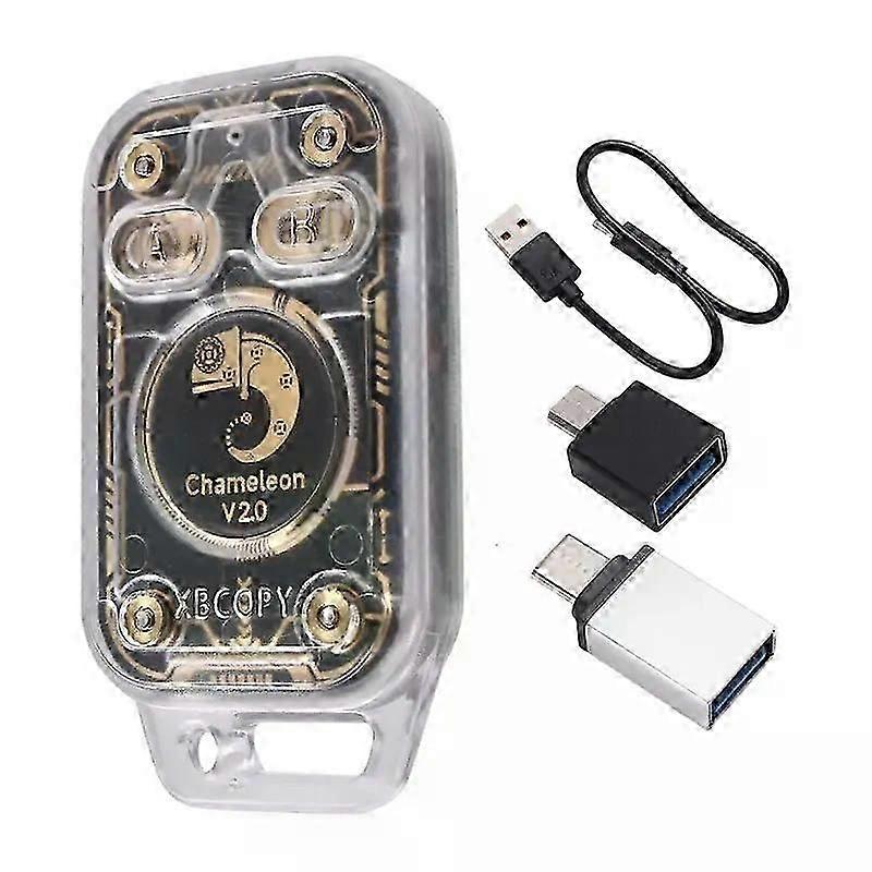 Chameleon V20 Smart Chip Card Reader Simulator, RFID Reboot Card Decoding, 125kHz/1356MHz NFC Copier