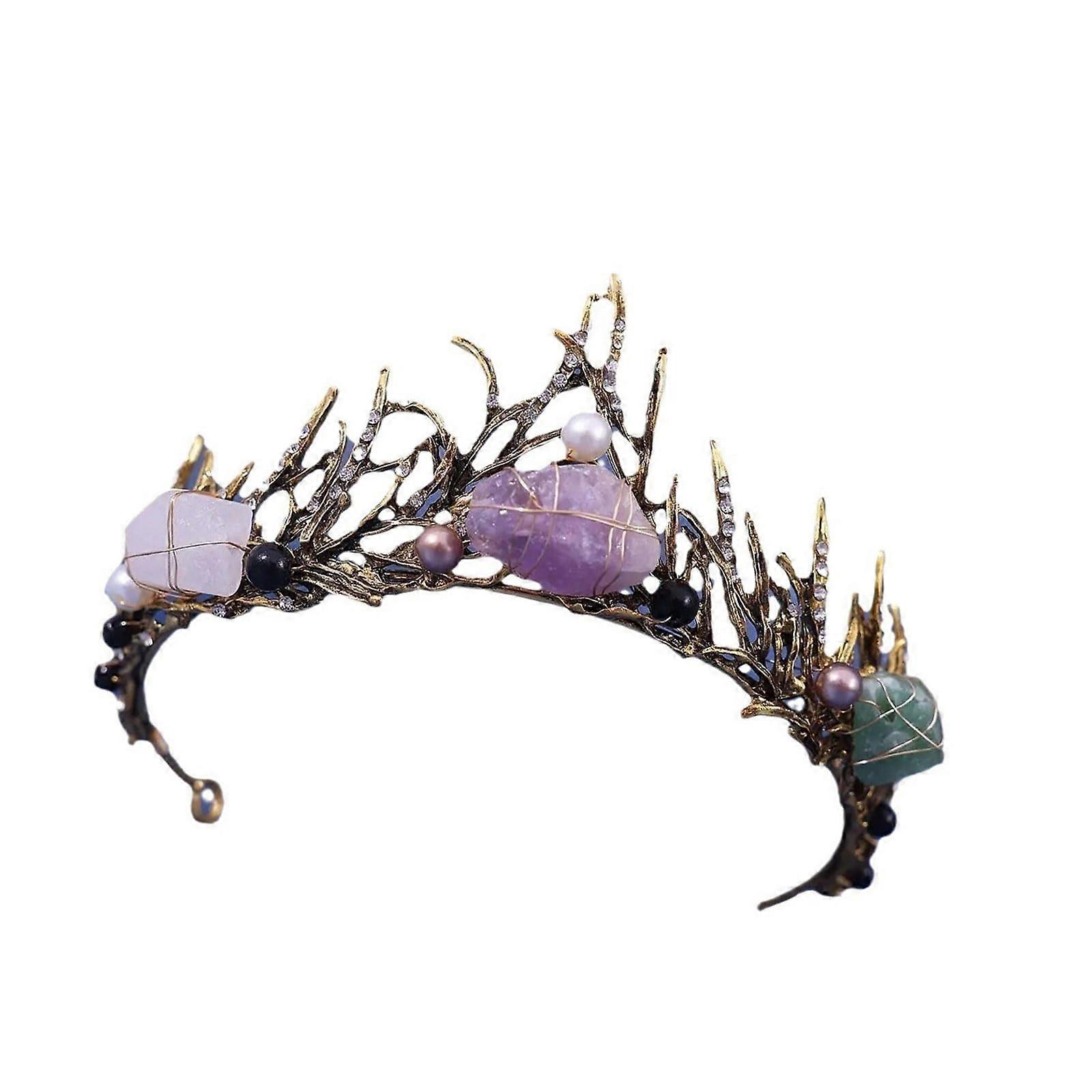 Elegant Seashell Crown Headband for Women Beach Wedding and Party Marine Theme Hair Hoop