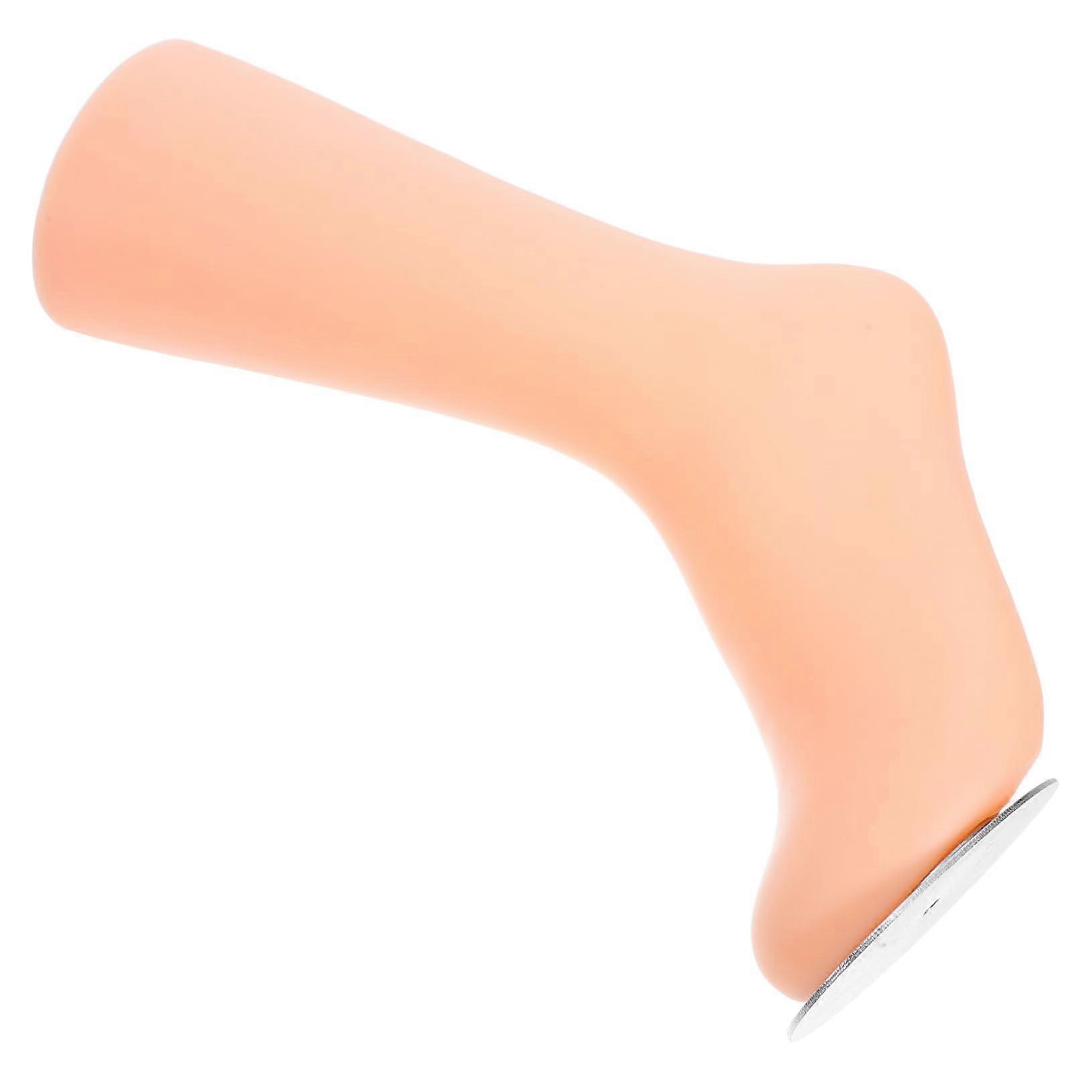 Sock Display Mannequin with Smooth Surface, Durable Plastic Foot Stand for Retail or Home Use
