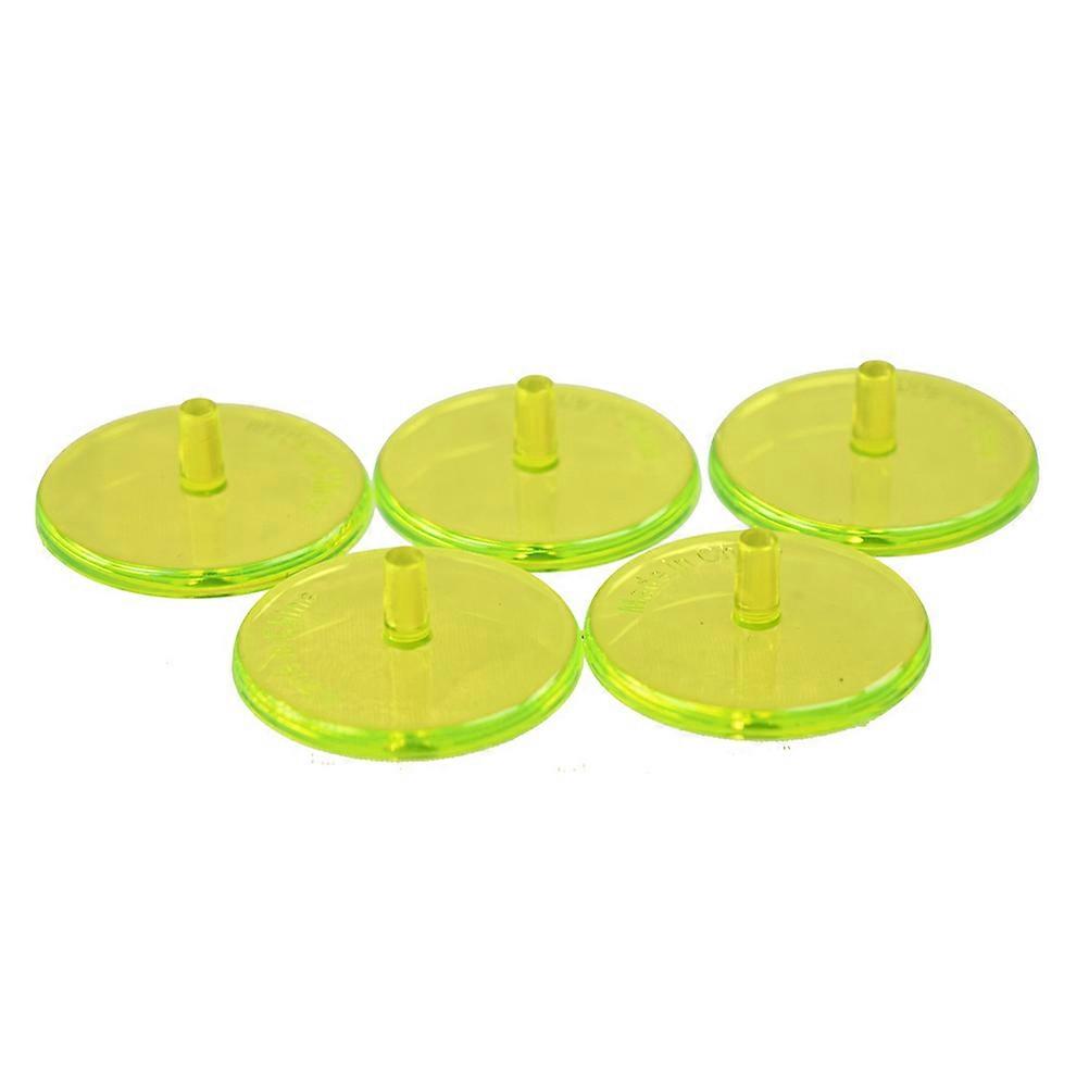 Multicolor Ball Mark Marker for Golf Positioning with 100 Pieces Plastic Set