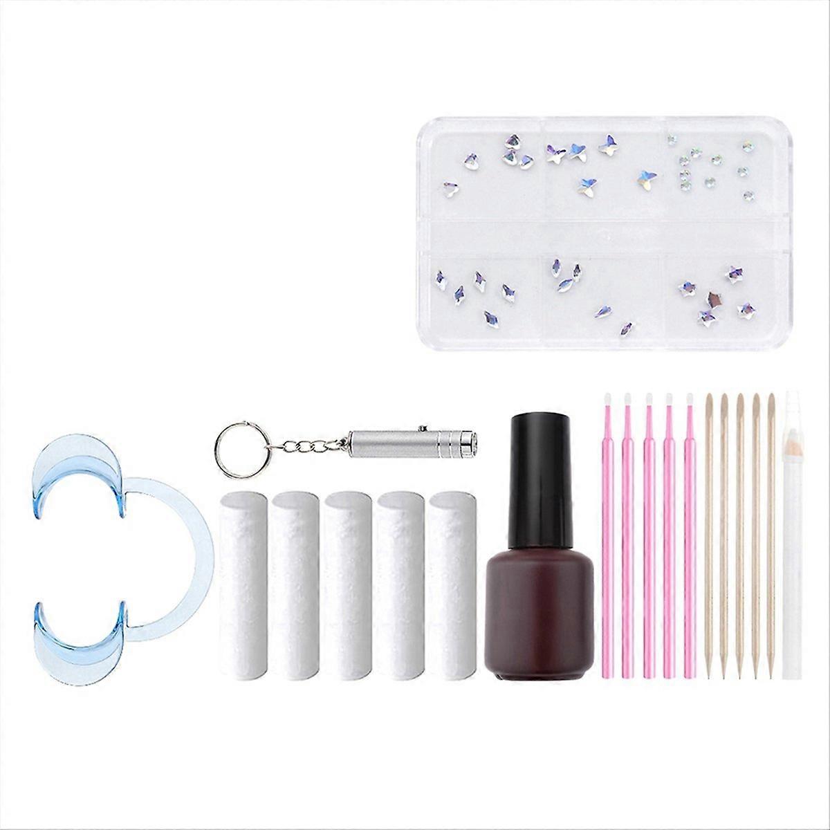 Dental drill tooth decoration set DIY tool 