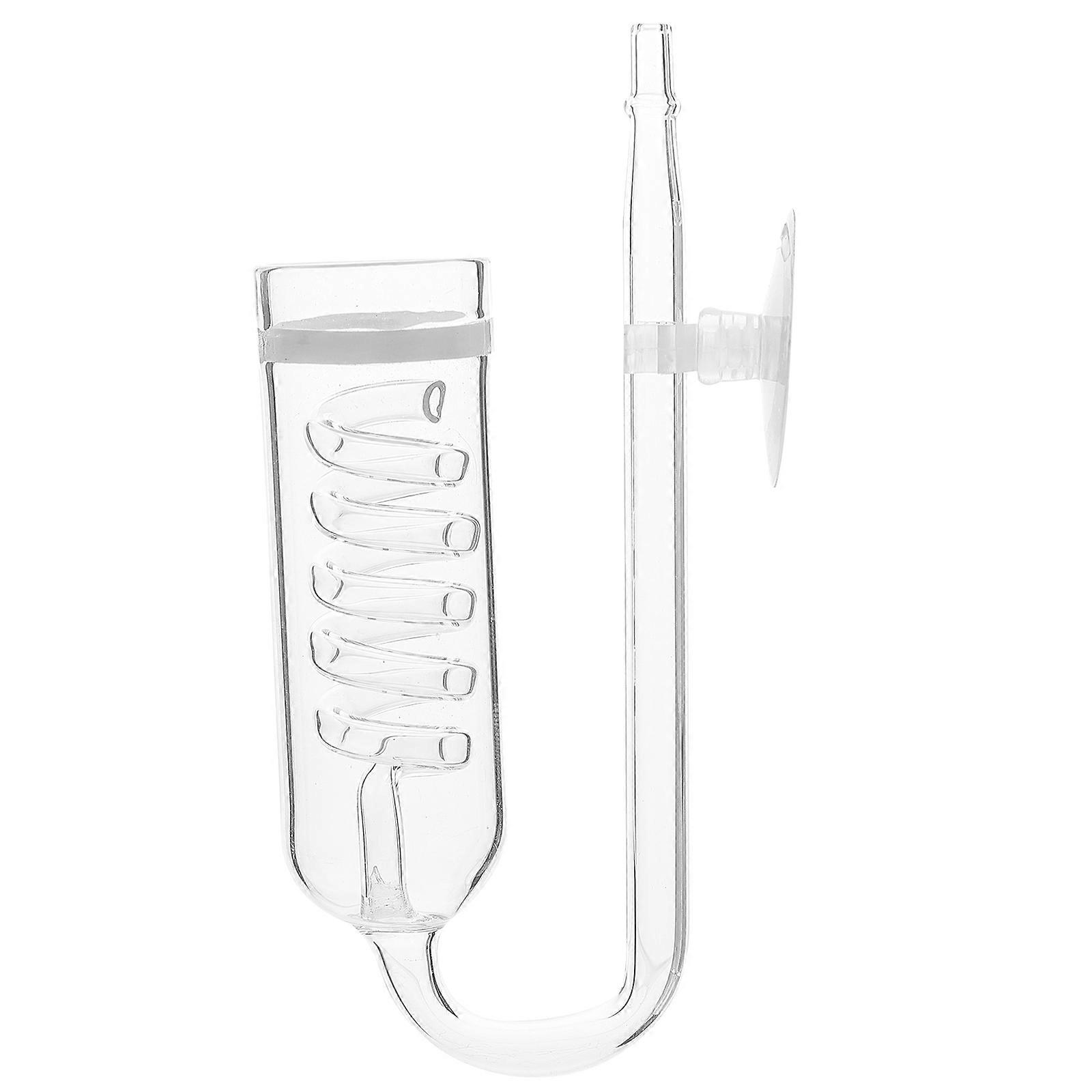 Glass Co2 Diffuser for Aquarium Use 1Set Transparent Fish