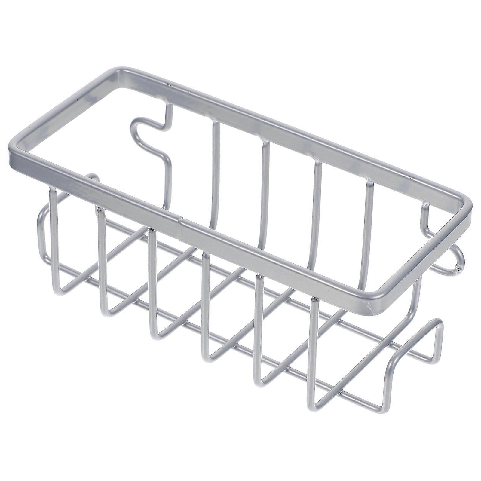 Suction Cup Sponge Holder Kitchen Sink Hanging Organizer 1Set