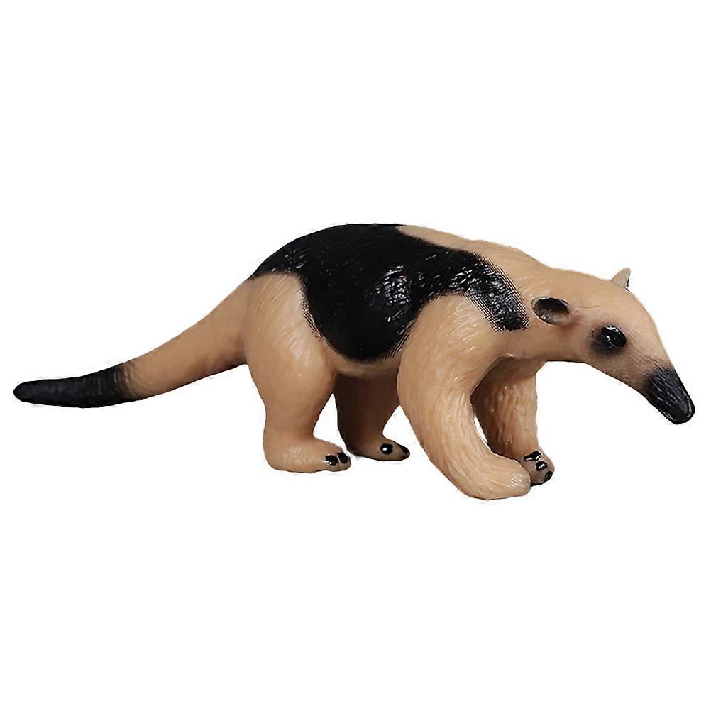 Decorative Anteater Model Plastic Craft for Decor 1 Piece Brown Simulated