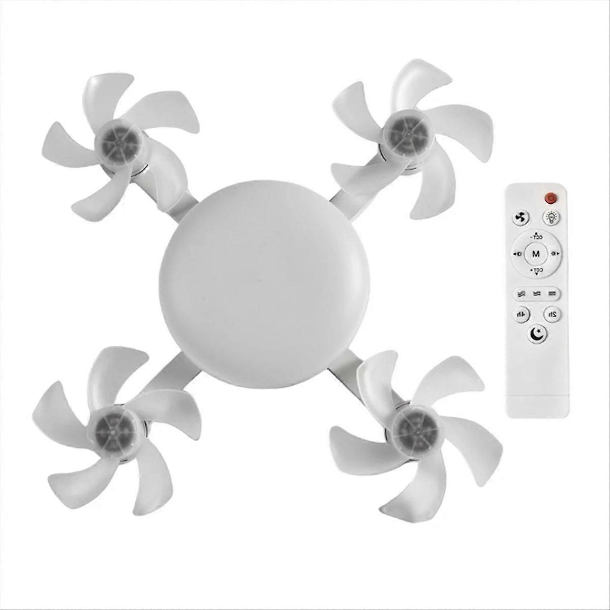 E27 LED Ceiling Fan Light with Remote Control Dimmer Function