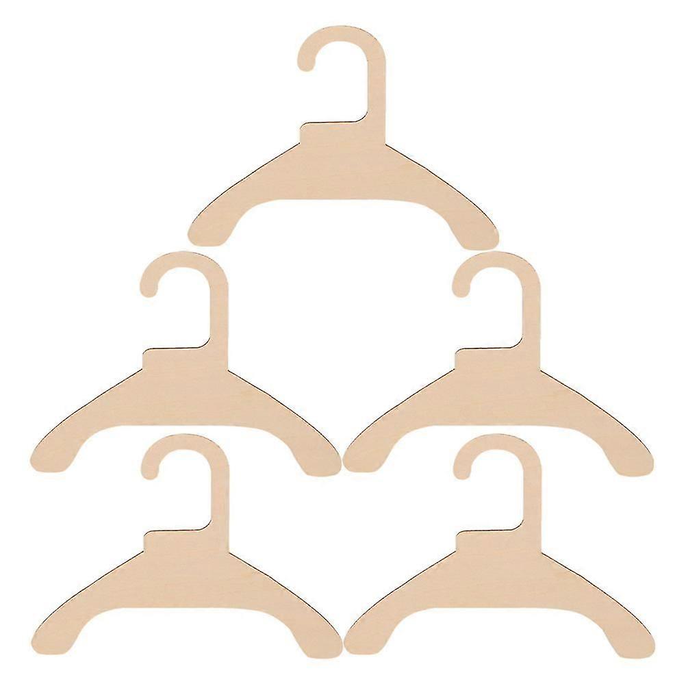 Wooden Dog Clothes Hanger Set, 15Pcs
