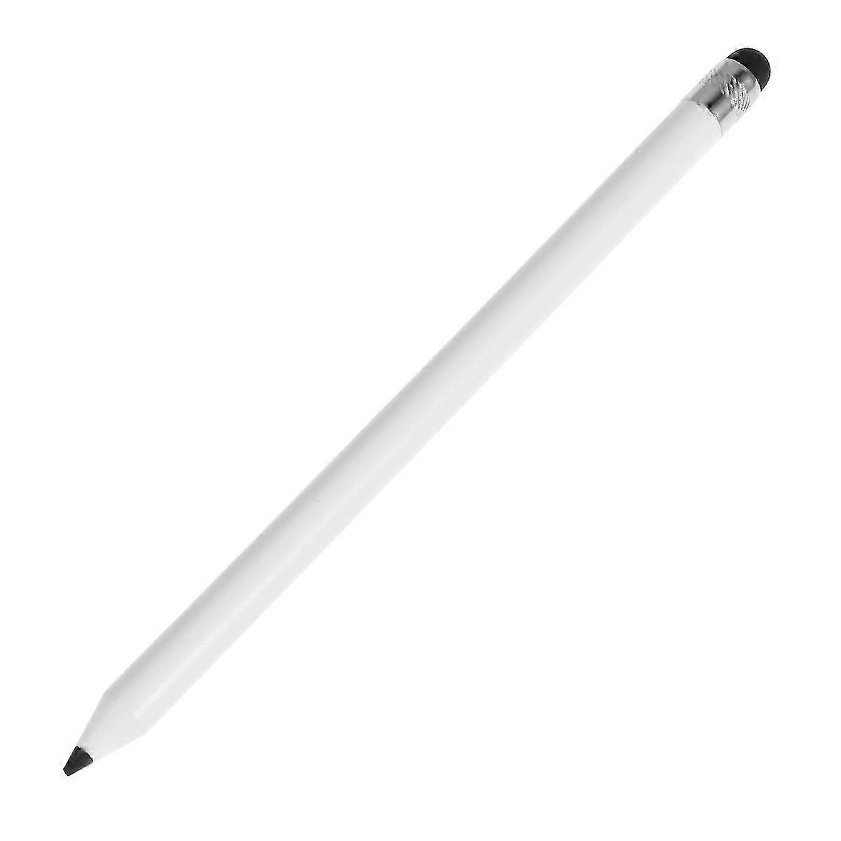 High Precision White Multipurpose Capacitive Stylus for Phone and Tablet