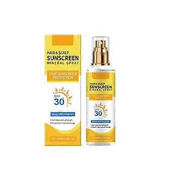 AMZ Hoofdhuidbeschermingsspray, milde UV-bescherming voor gekleurd haar, voedende, hydraterende en anti-uitdrogingsverzorging voor de hoofdhuid.