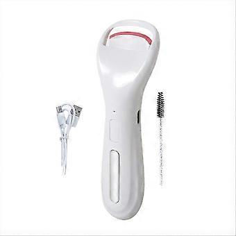 Rechargeable Eyelash Curler-Electric Lash Curler with Larger Heating Cilium Roller Tool compatible with Women Long Lasting Lashes,A