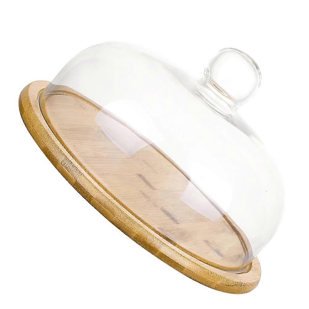 Egg Cake Display Plate with Cover for Creative Bread Plate