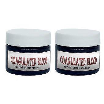 2pcs 20g Fake Blood Makeup Gel Scary Halloween Stage Special Effect Fake Blood