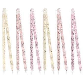Manicure dotting pen met dubbele kop voor het verwijderen van dode huidcellen van de vingernagelriem, 300 stuks