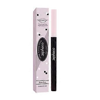 zephoco Smooth Matte Lip Liner (Rose Pink) For Daily Lip Makeup, Smoothly And Seamlessly Outlining The Lip Shape.
