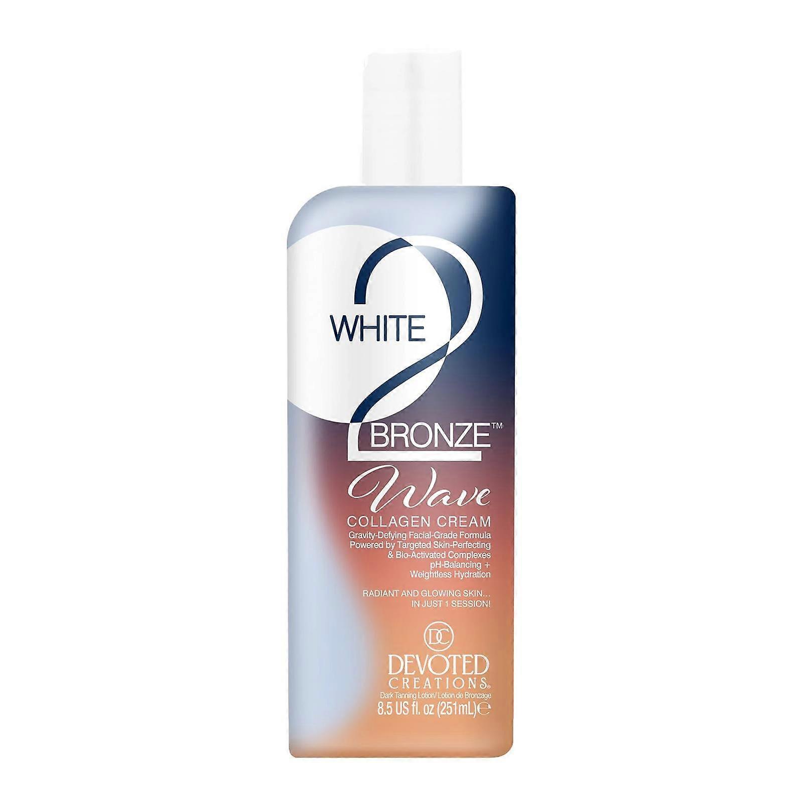 Accélérateur de bronzage au collagène White 2 Bronze Wave de Devoted Creations