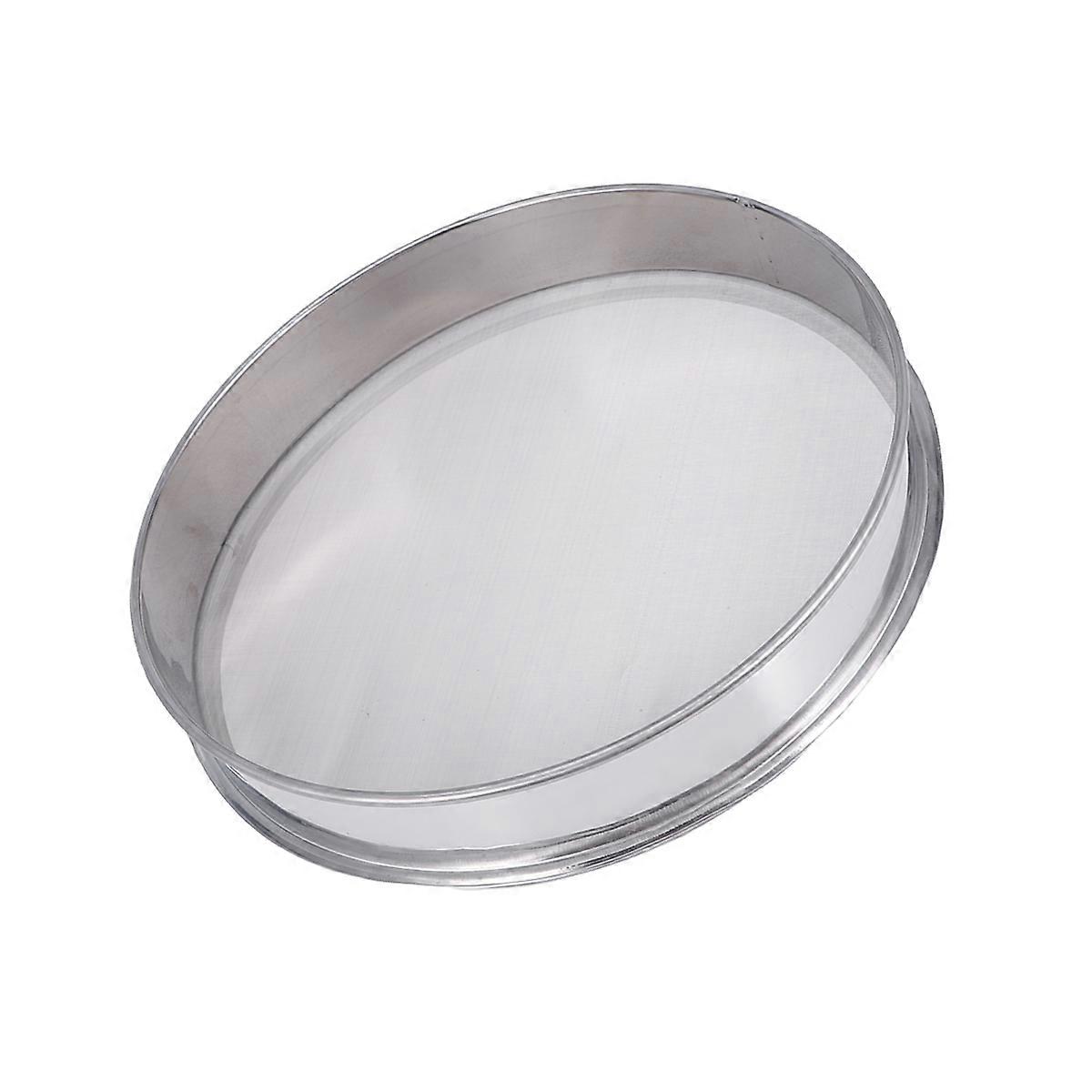 1PC Stainless Steel Herbal Pollen Hash Extractor Stackable Sifter Shaker (25cm Diameter)