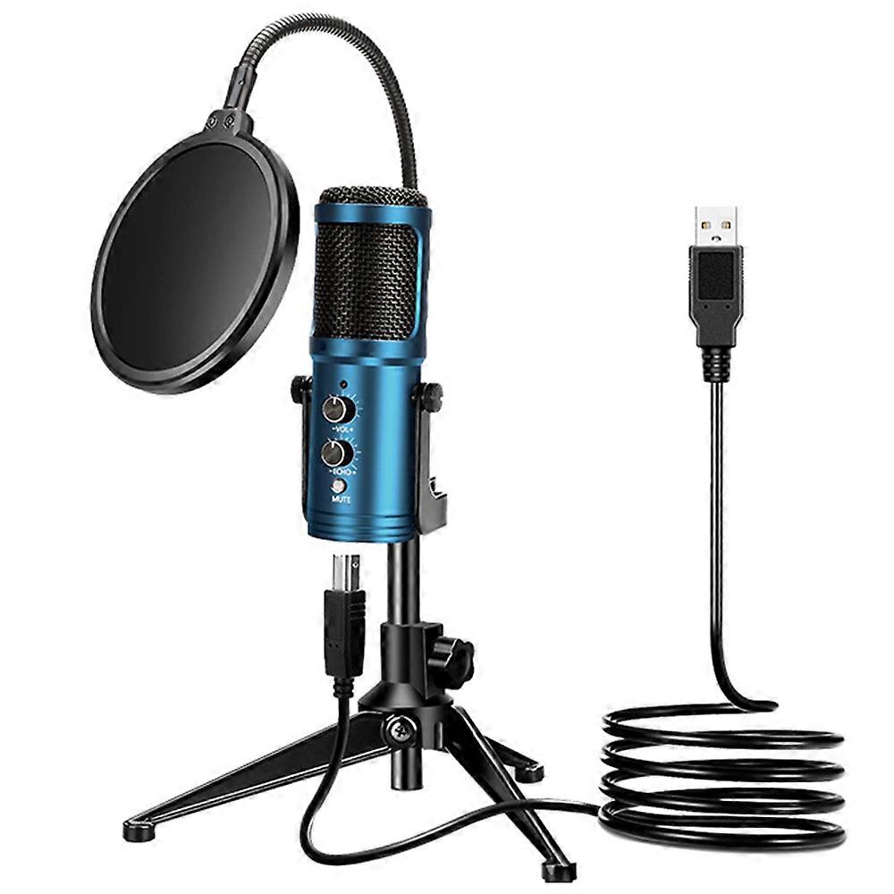 Usb Live Microfoon Opname Microfoon Condensator Microfoon