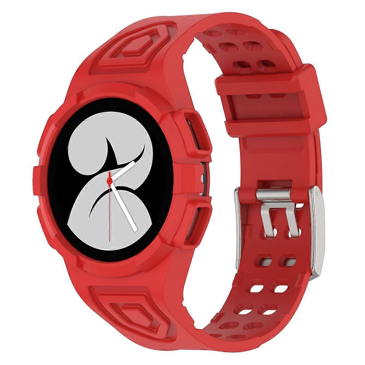 Samsung Galaxy Watch 5 Pro 45mm silicone watch strap with integrated case