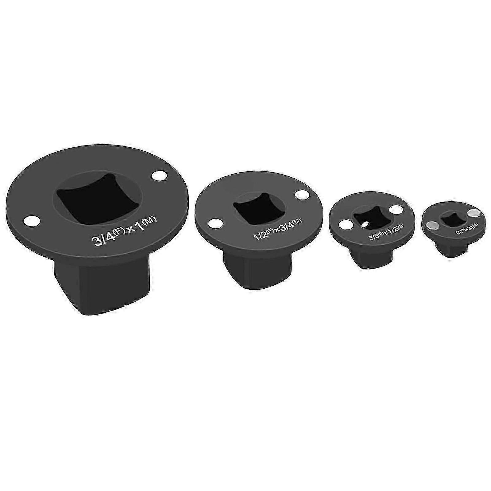 Extra Narrow Impact Conversion Set Streamlined Size For Tight Space Rustproof Design With Strong Steel Construction Multicolor SL