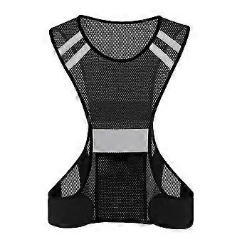 High Visibility Reflective Vest Reflective Straps Night Running Cycling Clothing Vest Adjustable Safety Vest Riding Equipment