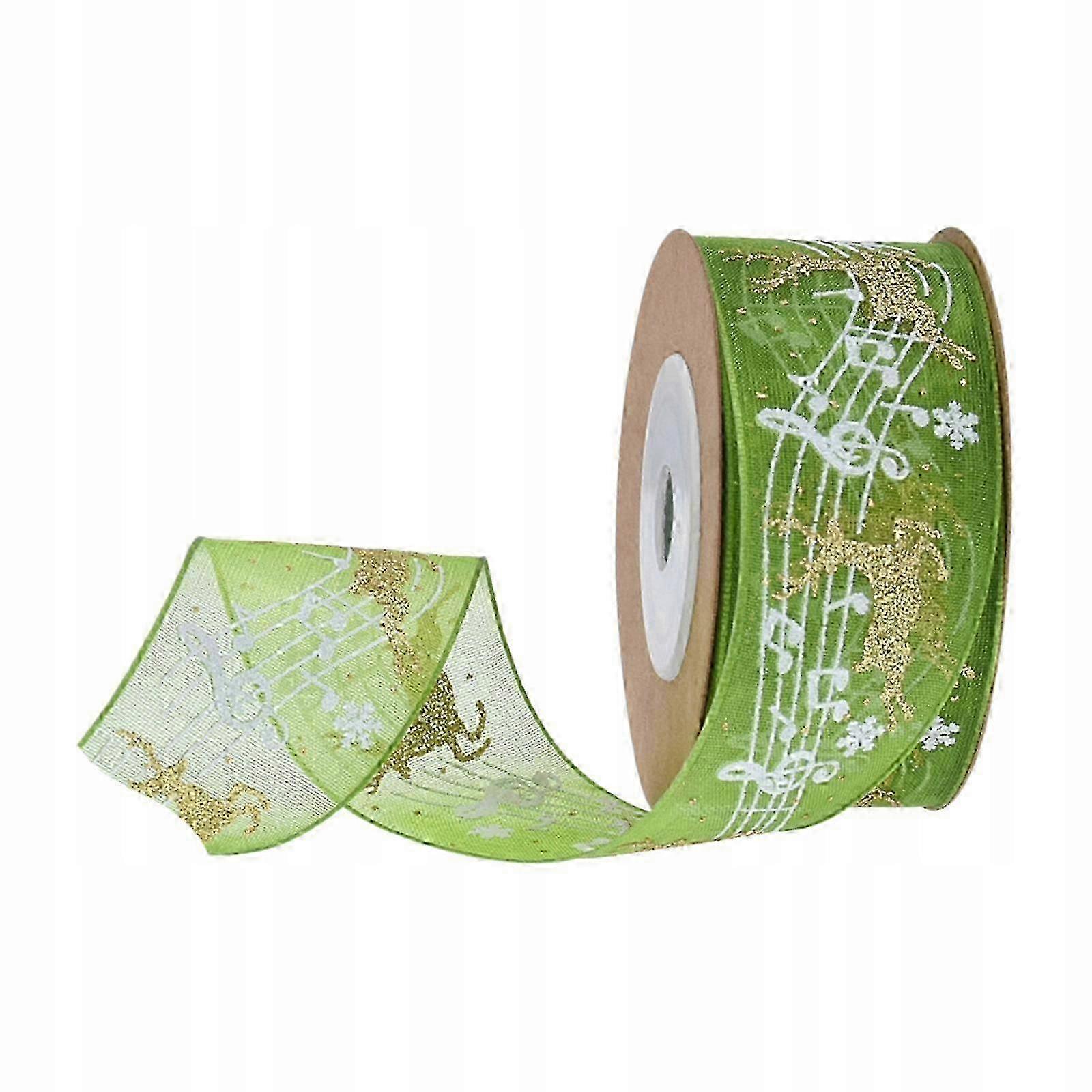 Christmas Ribbons With Edge Wires