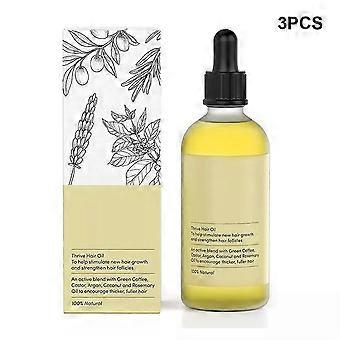 60ML Natural Hair Care Oil, Frizz Improvement Nourishing Hair Oil, Melhorar a Secura Divisão do Cabelo, para Uso Diário