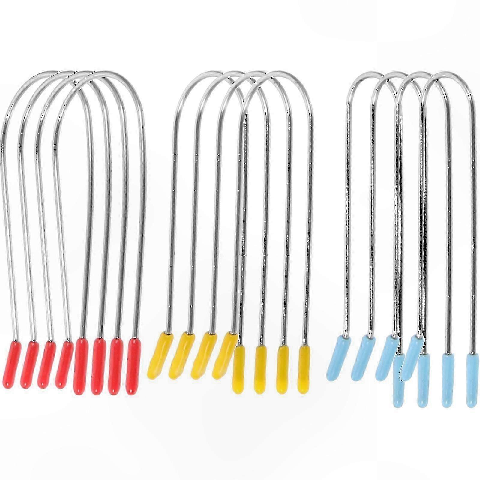 24pcs U-Shaped Hair Roller Clips compatible with Hot Rollers Replacement