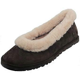 UGG Zora ballerina's voor dames in de kleur Cocoa.