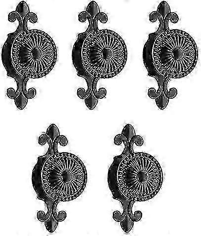 5Pcs Pulls Handles Knobs for Drawer Door Kitchen,Round Antique,x