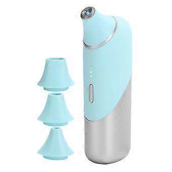 Machine d’élimination des points noirs électrique intelligent WIFI Aspirateur Aspirateur Nettoyeur de pores du visageVert