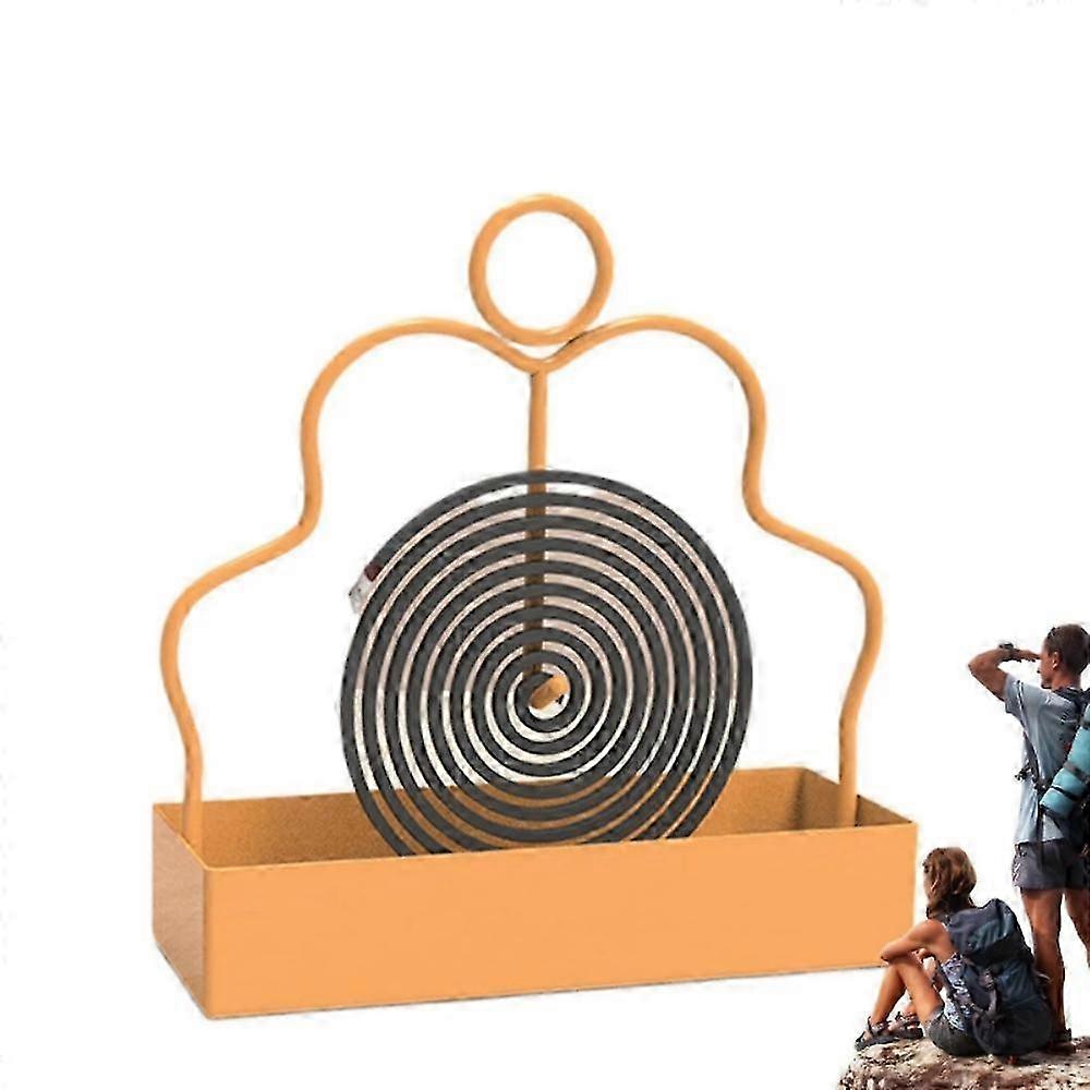 Ash-Catching Iron Incense Stand