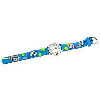 Toddler Watch Girls Wrist Watches Kid Watches For Girls Childrens Watch Birthday Gift Blue Round Adjustable Strap 1Pack