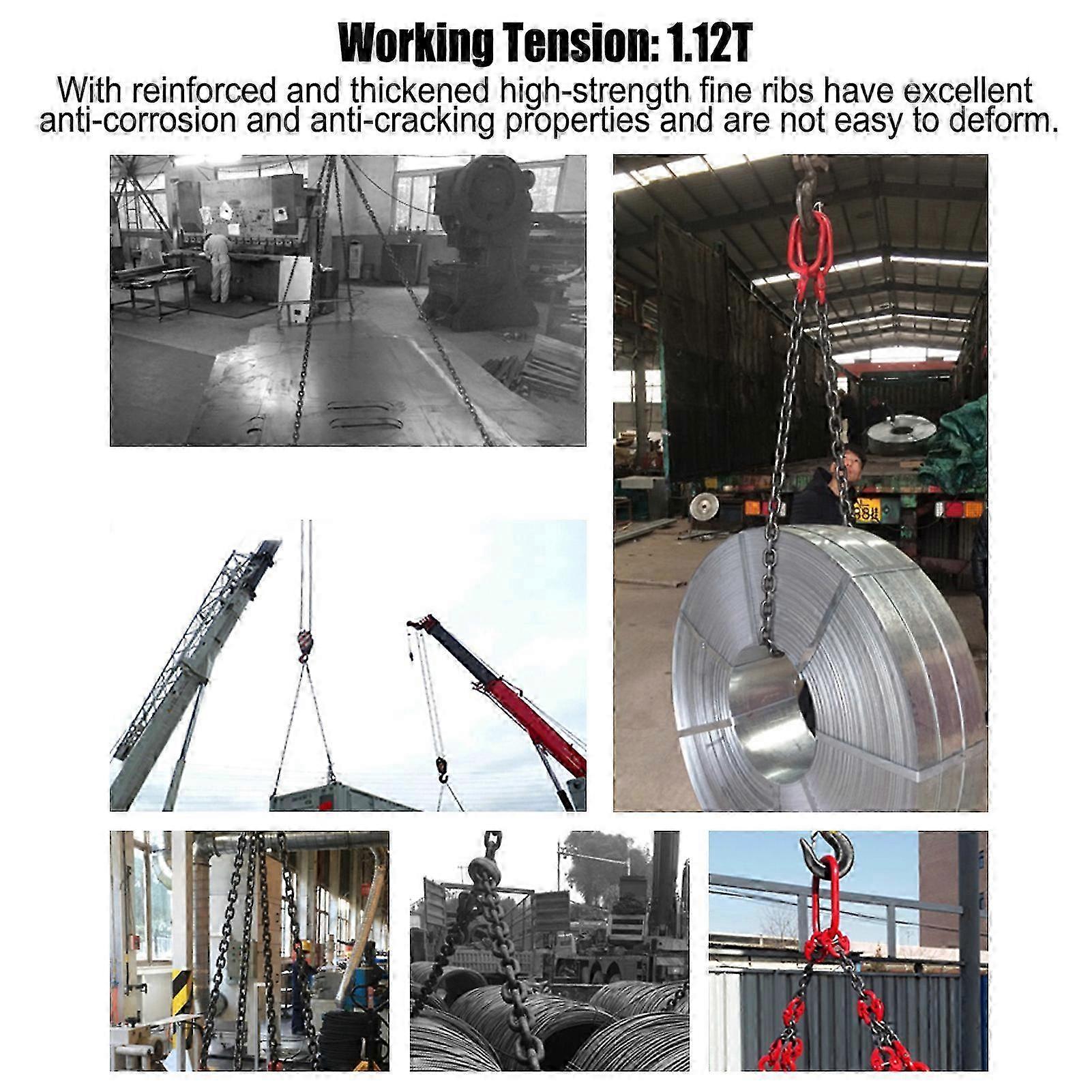 1.12T Lifting Slip Hook Self Locking Eye Type with Safety Lock