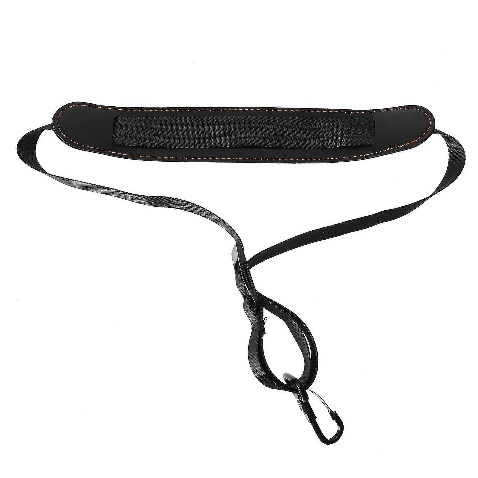 Saxophone Neck Strap Adjustable Neck Hanging Strap 1Pcs Black