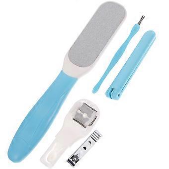 Kit de pédicure pour les pieds, 6 pièces en acier inoxydable