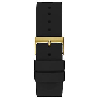 Guess watches gents atlas Quartz Analog Man Watch with W1055G4 Rubber Bracelet