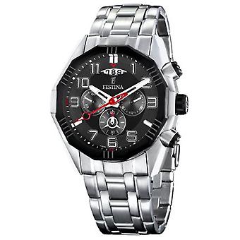 Feast Quarz Analog Man Uhr mit Edelstahl Armband F16383/6