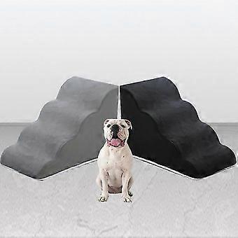 Ramp for Dog Pet Ladder 2 3 4 Steps Stairs Cat Dog Ramp Sofa Bed Dog Ladder Non-slip Removable Pet Supplies Toys Ramp Pet Carriers