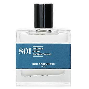 Bon Parfumeur 801 Eau De Parfum Spray - Aquatique (sea Spray, Cedar, Grapefruit)  30ml/1oz