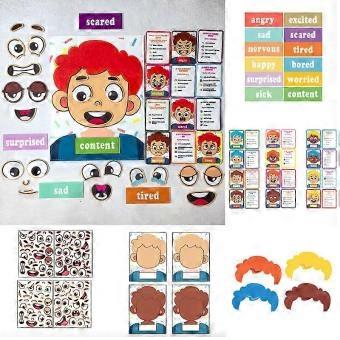 SEL Expression Cards And Face Boards