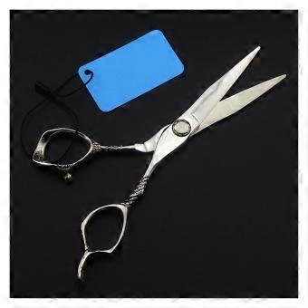 6 Inch Professional Stainless Steel Hair Cutting Scissors Set with Sharp Precision Blades for Salon